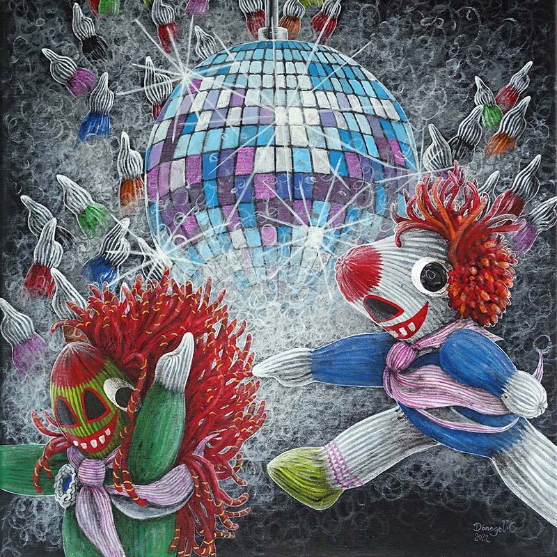 Artwork by Donegel' Chong