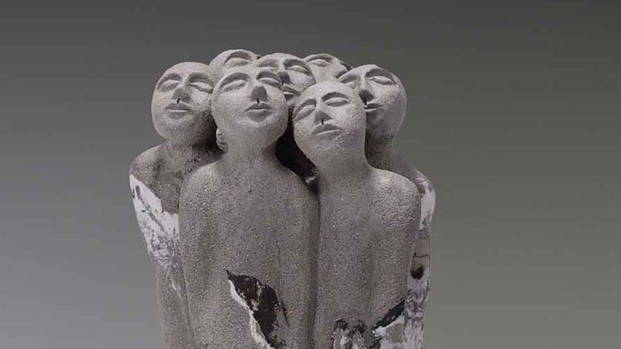 Image (detail): Claudia von Boch: All together / sculpture, 20x46cm, 2023 / Courtesy of L'Atelier Gaia, Pully CH