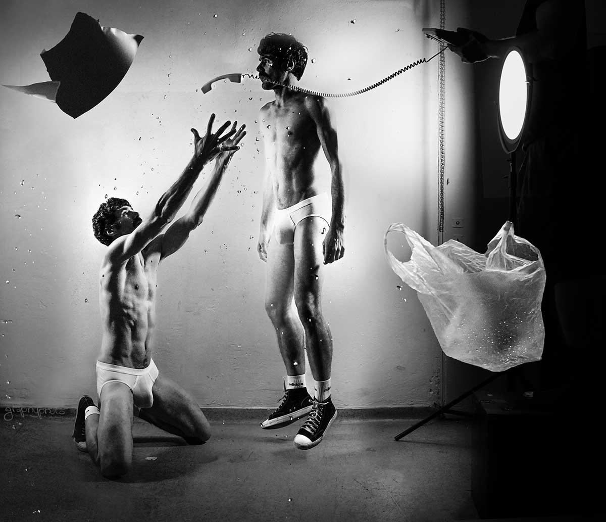 graphyphoto: Salvador And His Alter Ego / Photography, 162x140cm, 2025 Image: graphyphoto