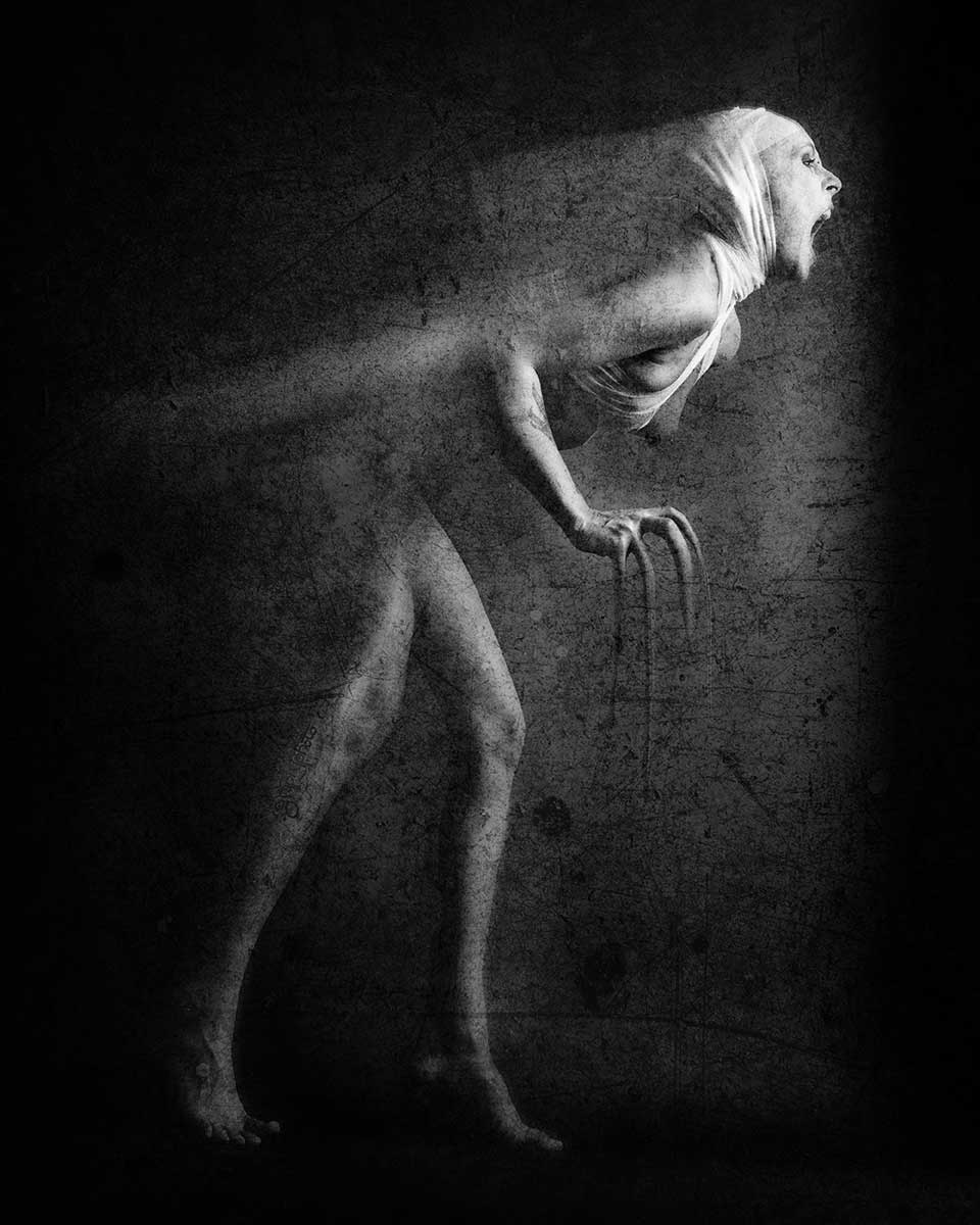 graphyphoto: A Monster Came Info My Kitchen Once And It Tasted Alright / Photography, 80x100cm, 2024 Image: graphyphoto