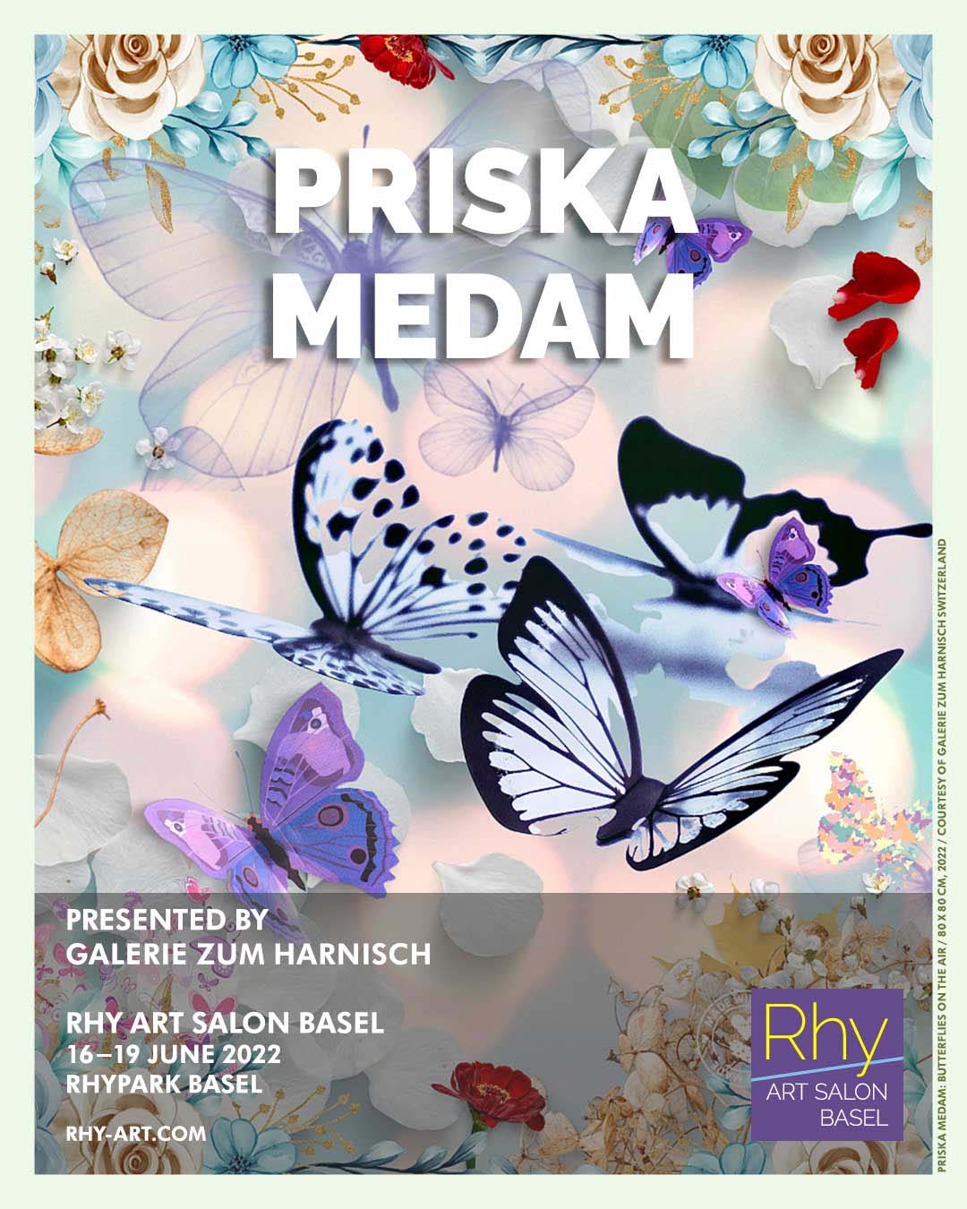 Priska Medam at Rhy Art Salon Basel 2022