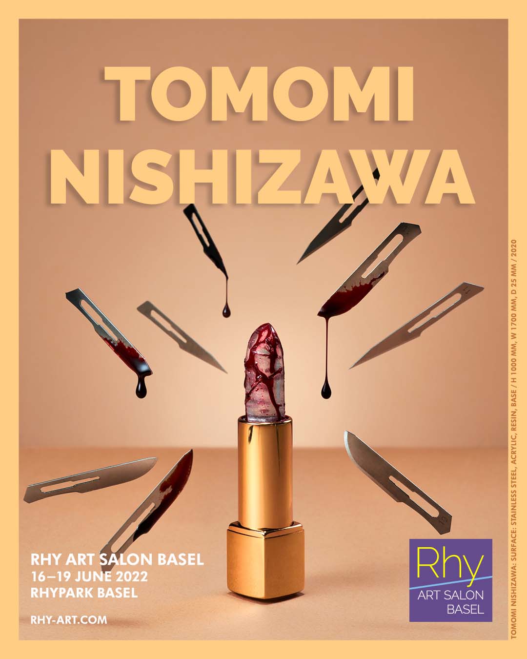 Tomomi Nishizawa at Rhy Art Salon Basel 2022