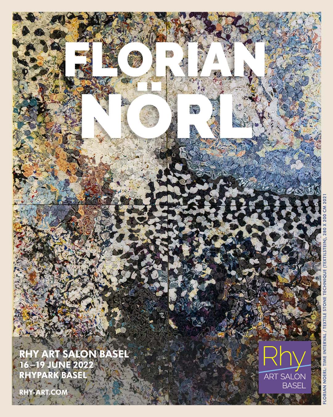 Florian Nörl at Rhy Art Salon Basel 2022