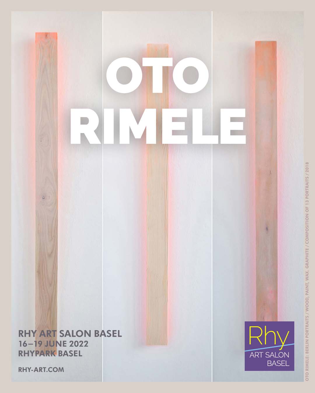 Oto Rimele at Rhy Art Salon Basel 2022