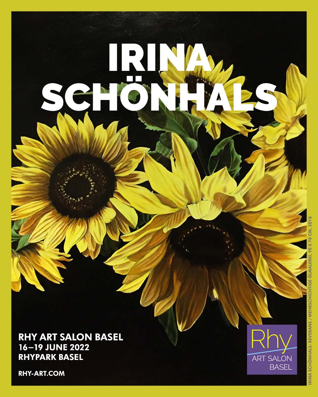 Irina Schönhals at Rhy Art Salon Basel 2022
